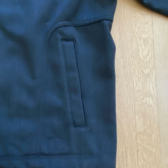 REI Mens Charcoal Gray Wool Blend Full Zip Jacket/Pockets /Adjustable Hem/ XXL - Picture 9 of 15